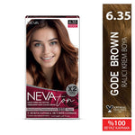 Load image into Gallery viewer, NEVATON Permanent Color 6.35 Golden Brown | 100% Gray Coverage
