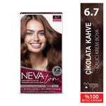 Load image into Gallery viewer, NEVATON Permanent Color 6.7 Chocolate Brown | 100% Gray Coverage