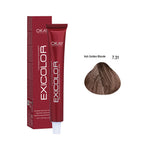 Load image into Gallery viewer, Exicolor Permanent Hair Color Cream Blonde Golden Ash – 7.31