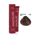 Load image into Gallery viewer, Exicolor Permanent Hair Color Cream Blonde Iridescent Golden – 7.23