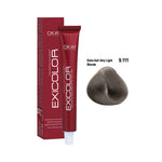 Load image into Gallery viewer, Exicolor Permanent Hair Color Cream Extra Ash Very Light Blonde – 9.111
