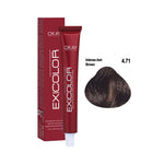 Load image into Gallery viewer, Exicolor Permanent Hair Color Cream Intense Ash Brown – 4.71