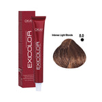 Load image into Gallery viewer, Exicolor Permanent Hair Color Cream Intense Light Blonde – 8.0