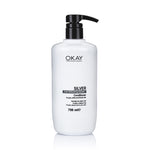 Load image into Gallery viewer, OKAY Professionnel Silver Conditioner – Anti-Yellow Toner for Grey, White & Blonde Hair - 750ml