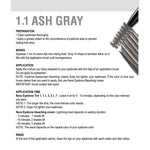 Load image into Gallery viewer, Neva Professional Eyebrow Tint 1.1 – Ash Gray | Natural-Looking, Long-Lasting Brow Color
