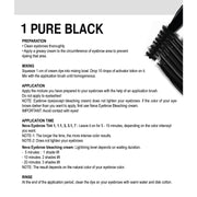 Neva Professional Eyebrow Tint 1.0 – Pure Black | Natural-Looking, Long-Lasting Brow Color