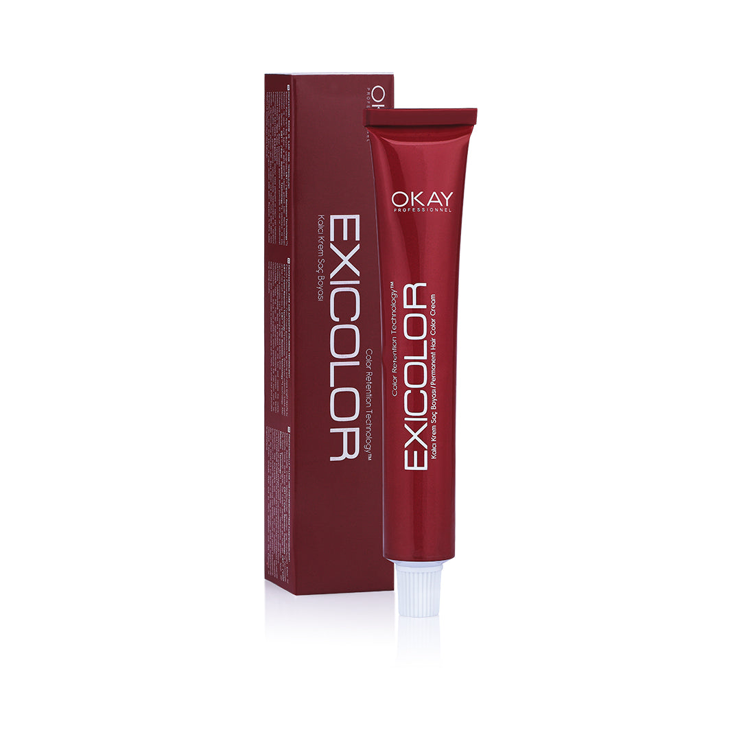 Exicolor Permanent Hair Color Cream Light Brown Copper Red – 5.46 – 60ml