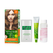 Nevacolor Natural Colors – 8 Light Blonde with Natural Oils | Vegan Permanent Hair Color Cream (50ml)