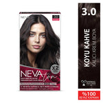 Load image into Gallery viewer, NEVATON Permanent Hair Color 3.0 Dark Brown | 100% Gray Coverage