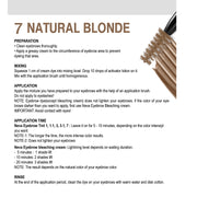 Neva Professional Eyebrow Tint 7 – Natural Blonde | Long-Lasting, Natural Brow Color