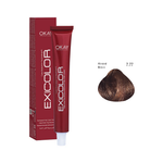 Load image into Gallery viewer, Exicolor Permanent Hair Color Cream – Almond Brown - 7.77 (60ml) – Professional Salon Formula