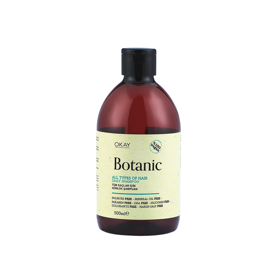 Botani Shompoo Botanic All Types of Hair Daily Shampoo 500ml | Vegan Gentle Cleanser ...