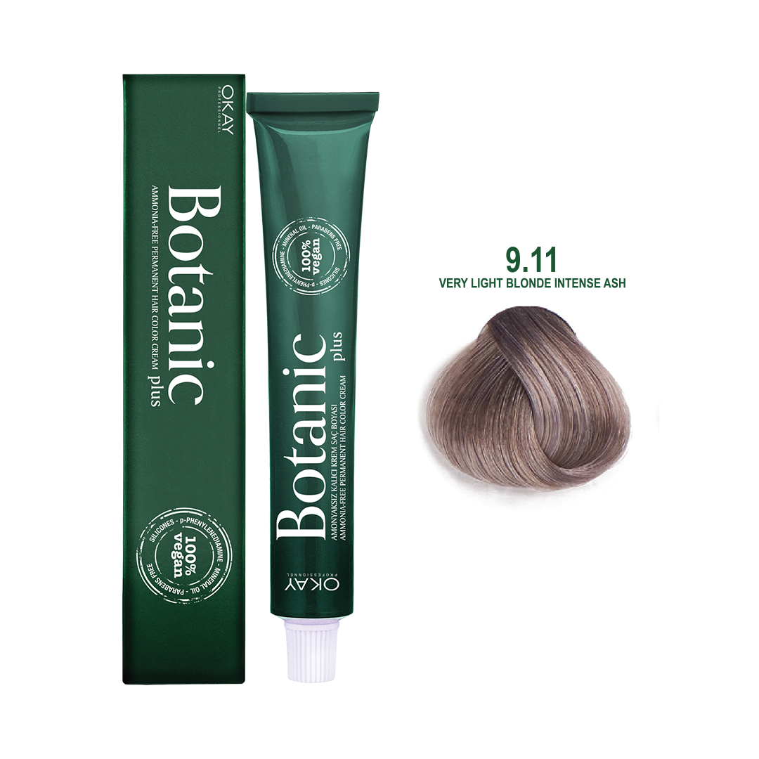 Botanic Plus Ammonia Free Permanent Hair Color Cream Very Light Auburn ...