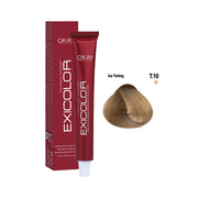 Exicolor Permanent Hair Color Cream Ice Toning – T.10 