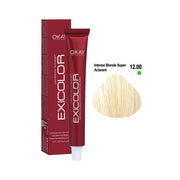 Exicolor Permanent Hair Color Cream Intense Blonde Super Aclarant – 12