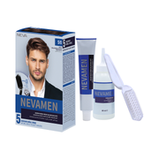 Neva Men Hair Color Natural -Medium Brown- 5/0(2)