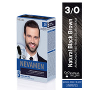 Neva Men Hair Color Natural – Black Brown – 3/0