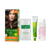 Nevacolor Natural  Hair Color Cream Set7.7 - Caramel-2
