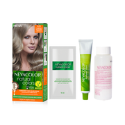 Nevacolor Natural  Hair Color Cream Set9.11 - Very Light Blonde Intense Ash-2