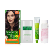 Nevacolor Natural  Hair Color Cream Set		4.65-Red Mahogany Brown-2