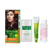 Nevacolor Natural  Hair Color Cream Set		5.4 - Light Chestnut-2