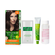 Nevacolor Natural  Hair Color Cream Set		5 - Light Brown-2