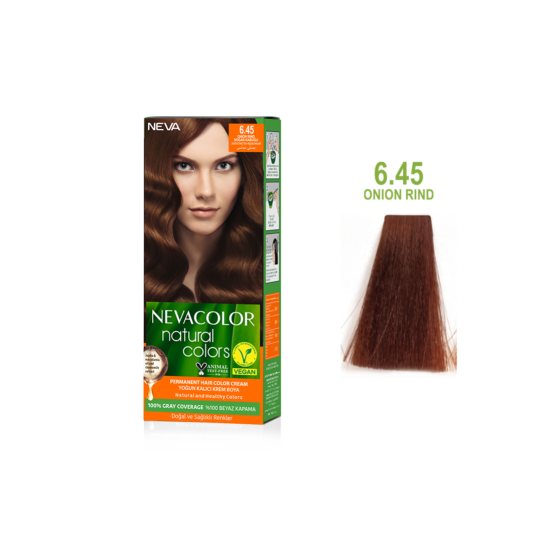 Nevacolor Natural  Hair Color Cream Set	6.45-Onion Rind