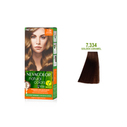 Nevacolor Natural  Hair Color Cream Set	7.334 - Golden Caramel