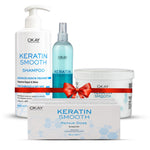 Load image into Gallery viewer, Okay Keratin Smooth Complete Care Pack for Damaged and Dry Hairs