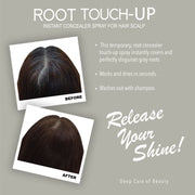 Root Touch Up Hair Color Spray – Dark Brown – 75ml | Instant Gray Coverage, Long-Lasting Finish